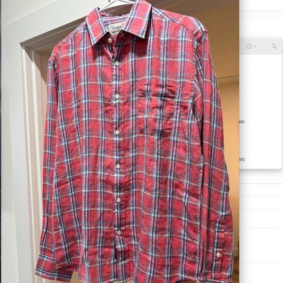 Faherty Laguna Linen Shirt - Picture 1 of 2